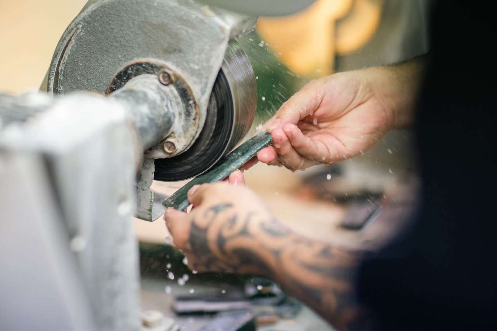 Witness live jade carving demonstrations